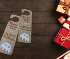 Personalised Christmas Door Hanger