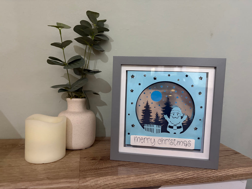 Shadow Box Christmas Frame