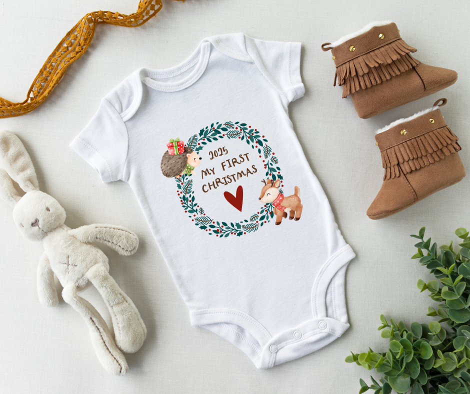 Baby's 'My First Christmas' Vest